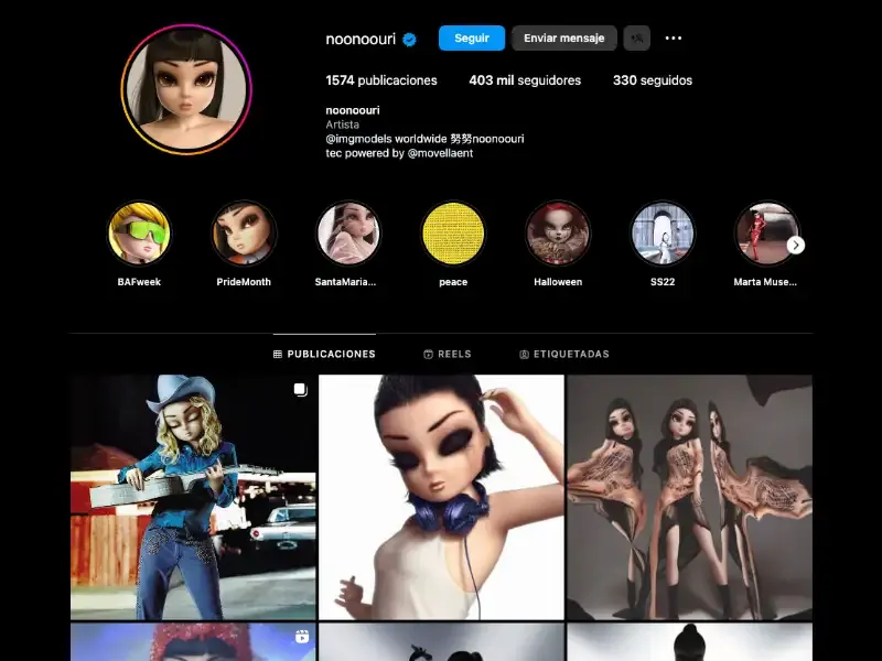influencer ia instagram